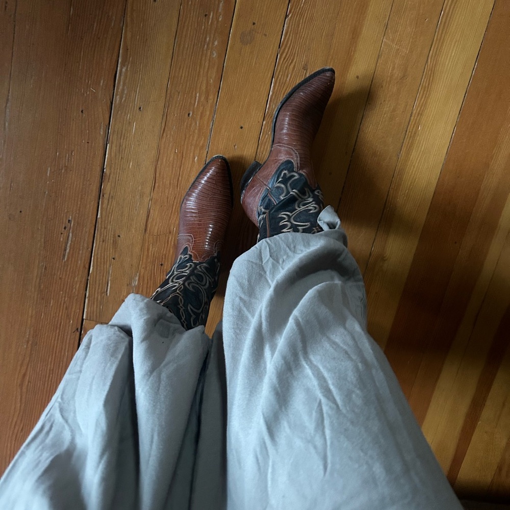 Vintage Larry Mahan Western Boots - Picture 9 of 9